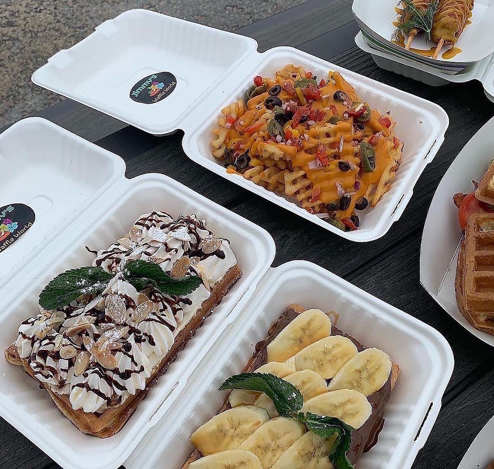 Jimmy's Waffle World food truck