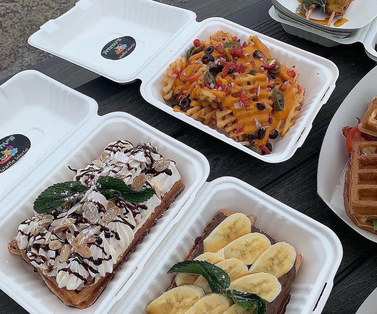 Jimmy's Waffle World food truck